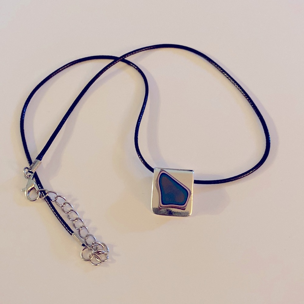 Fordite necklace